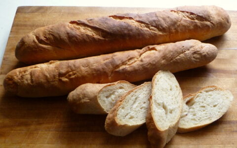 French Bread (Breadmaker & Convection Oven)