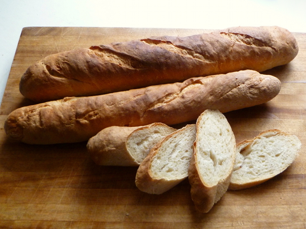 French Bread (Breadmaker & Convection Oven)