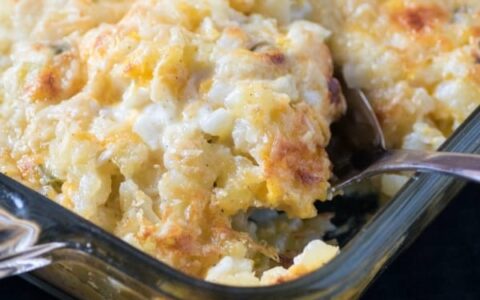 Oven Potatoes – Cheese and Hashbrowns